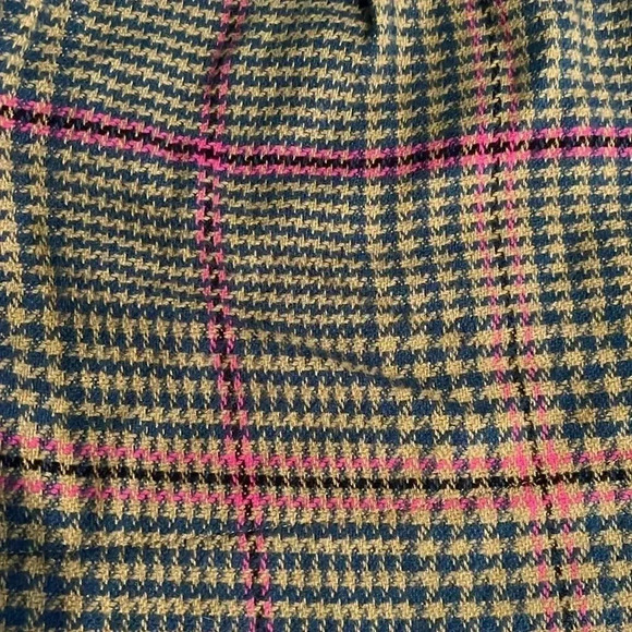 EUC Anthropologie Femme Plaid High Waist Librarian Academia Shorts Womens Size 4 - Picture 3 of 11